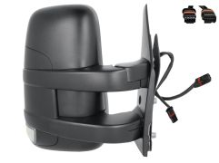 RÉTROVISEUR IVECO DAILY 2006-2012 BRAS COURT / ÉLÉCTRIQUE / CHAUFFANT / FEU CLIGNOTANT / DROIT