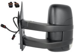 RÉTROVISEUR IVECO DAILY 2006-2012 BRAS LONG / ÉLÉCTRIQUE / CHAUFFANT / FEU CLIGNOTANT / GAUCHE