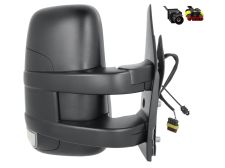 RÉTROVISEUR IVECO DAILY 2012-2014 BRAS COURT / MANUEL / FEU CLIGNOTANT / ANTENNE / DROIT