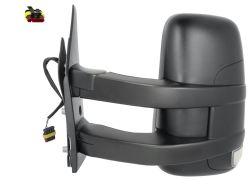 RÉTROVISEUR IVECO DAILY 2012-2014 BRAS LONG / MANUEL / FEU CLIGNOTANT / GAUCHE