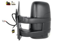 RÉTROVISEUR IVECO DAILY 2012-2014 BRAS COURT / ÉLÉCTRIQUE / CHAUFFANT / FEU CLIGNOTANT / GAUCHE