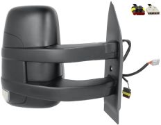 RÉTROVISEUR IVECO DAILY 2014-2019 BRAS LONG / ÉLÉCTRIQUE / CHAUFFANT / FEU CLIGNOTANT / DROIT