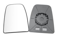 VERRE DE RÉTROVISEUR IVECO DAILY 2014-2019 BRAS COURT / AVEC SUPPORT / SUPÉRIEUR / CONVEXE / GAUCHE