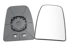 VERRE DE RÉTROVISEUR IVECO DAILY 2014-2019 BRAS COURT / AVEC SUPPORT / SUPÉRIEUR / CHAUFFANT / CONVEXE / DROIT