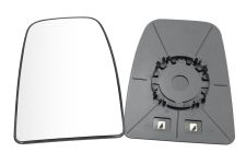 VERRE DE RÉTROVISEUR IVECO DAILY 2014-2019 BRAS COURT / AVEC SUPPORT / SUPÉRIEUR / CHAUFFANT / CONVEXE / GAUCHE