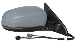 RÉTROVISEUR JEEP COMPASS 2017-2021 BASE NOIRE / ÉLÉCTRIQUE / CHAUFFANT / FEU CLIGNOTANT / AVEC APPRET / DROIT