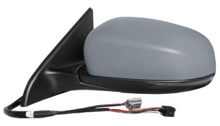RÉTROVISEUR JEEP COMPASS 2021-2025 BASE NOIRE / ÉLÉCTRIQUE / CHAUFFANT / FEU CLIGNOTANT / FEU DE SOL / RABATTABLE ÉLÉCTRIQUEMENT / AVEC APPRET / GAUCHE