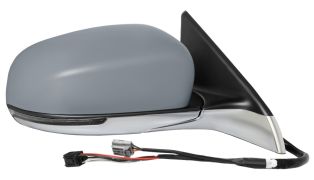 RÉTROVISEUR JEEP COMPASS 2021-2025 BASE CHROMÉE / ÉLÉCTRIQUE / CHAUFFANT / FEU CLIGNOTANT / FEU DE SOL / AVEC APPRET / DROIT