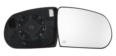 VERRE DE RÉTROVISEUR JEEP COMPASS 2021-2025 AVEC SUPPORT / CHAUFFANT / CONVEXE / DROIT