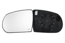 VERRE DE RÉTROVISEUR JEEP COMPASS 2017-2021 AVEC SUPPORT / CHAUFFANT / CONVEXE / GAUCHE