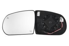 VERRE DE RÉTROVISEUR JEEP COMPASS 2017-2021 AVEC SUPPORT / CHAUFFANT / SIDE ASSIST / CONVEXE / GAUCHE