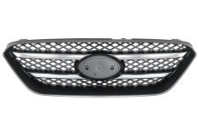 GRILLE FACE AVANT KIA CARENS 2006-2013 NOIRE / CHROMÉE 