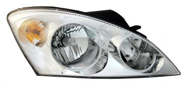 PHARE KIA CEED 2007-2009 BASE CHROMÉE / DROIT