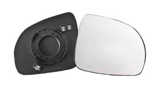 VERRE DE RÉTROVISEUR KIA PICANTO 2008-2011 AVEC SUPPORT / CHAUFFANT / CONVEXE DROIT