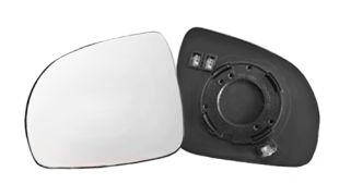 VERRE DE RÉTROVISEUR KIA PICANTO 2008-2011 AVEC SUPPORT / CHAUFFANT / CONVEXE GAUCHE