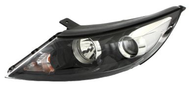 PHARE AVANT KIA SPORTAGE 2010-2014 BASE NOIRE GAUCHE