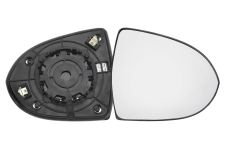 VERRE DE RÉTROVISEUR KIA SPORTAGE 2010-2016 AVEC SUPPORT / CHAUFFANT / CONVEXE / GAUCHE