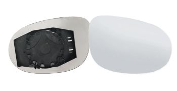 VERRE DE RÉTROVISEUR LANCIA YPSILON 2011-2015 AVEC SUPPORT / CONVEXE DROIT