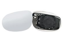VERRE DE RÉTROVISEUR LANCIA MUSA 2007-2013 AVEC SUPPORT / CHAUFFANT / CONVEXE GAUCHE