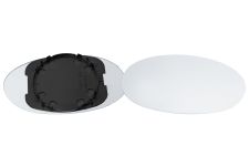 VERRE DE RÉTROVISEUR LANCIA Y 1995-2000 AVEC SUPPORT / CONVEXE / DROIT