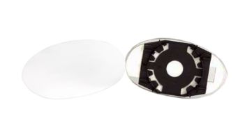 VERRE DE RÉTROVISEUR LANCIA Y 1995-2000 AVEC SUPPORT / CONVEXE / GAUCHE