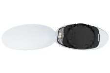 VERRE DE RÉTROVISEUR LANCIA Y 1995-2000 AVEC SUPPORT / CHAUFFANT / CONVEXE / GAUCHE