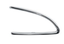MOULURE GRILLE LANCIA YPSILON 2011-2015 PARE-CHOCS AVANT / CHROMÉE / GAUCHE