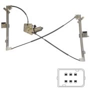 LÈVE-VITRE LAND ROVER FREELANDER 1997-2003 ÉLÉCTRIQUE / AVEC MOTEUR / 2 BROCHES / ARRIÈRE CENTRALE 