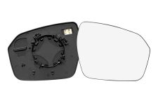 VERRE DE RÉTROVISEUR LAND ROVER RANGE ROVER EVOQUE 2011-2015 AVEC SUPPORT / CHAUFFANT / CONVEXE / DROIT