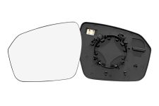 VERRE DE RÉTROVISEUR LAND ROVER RANGE ROVER EVOQUE 2011-2015 AVEC SUPPORT / CHAUFFANT / CONVEXE / GAUCHE