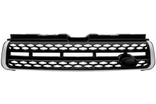 GRILLE LAND ROVER RANGE ROVER EVOQUE 2011-2015 FACE AVANT / MODÈLE AUTOBIOGRAPHY / NOIR / ARGENT