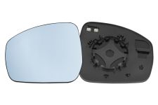 VERRE DE RÉTROVISEUR LAND ROVER RANGE ROVER 2012-2017 AVEC SUPPORT / CHAUFFANT / CONVEXE / BLEU / GAUCHE