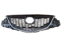GRILLE MAZDA CX-5 2012-2015 FACE AVANT / MOULURE INFÉRIEURE CHROMÉE / MOULURE SUPÉRIEURE NOIRE 