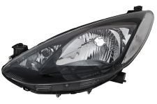 PHARE AVANT MAZDA 2 2007-2010 BASE NOIRE / GAUCHE