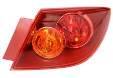FEU ARRIÈRE MAZDA 3 2003-2007 EXTÉRIEUR / 5 PORTES / ROUGE DROIT