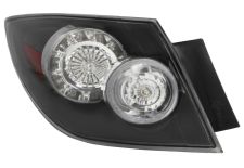 FEU ARRIÈRE MAZDA 3 2003-2007 EXTÉRIEUR / 5 PORTES / BASE NOIRE / LED / GAUCHE