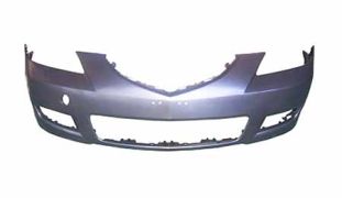 PARE-CHOCS MAZDA 3 2007-2009 AVANT / 4 PORTES / AVEC APPRET