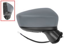 RÉTROVISEUR MAZDA 3 2017-2019 ÉLÉCTRIQUE / CHAUFFANT / FEU CLIGNOTANT / RABATTABLE ÉLÉCTRIQUEMENT / AVEC APPRET / DROIT