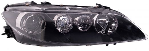 PHARE MAZDA 6 2006-2008 BASE NOIRE / AVEC ANTIBROUILLARDS / DROIT
