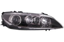 PHARE AVANT MAZDA 6 2006-2008 BASE NOIRE / AVEC ANTIBROUILLARD / DROIT