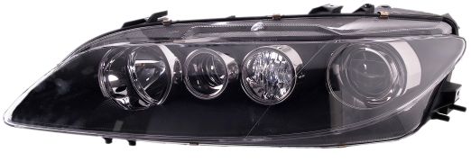 PHARE AVANT MAZDA 6 2006-2008 BASE NOIRE / AVEC ANTIBROUILLARD / GAUCHE