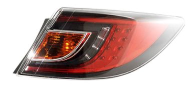 FEU ARRIÈRE MAZDA 6 2008-2010 EXTÉRIEUR / LED / ROUGE / DROIT