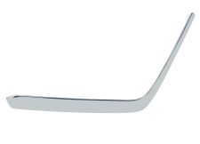 MOULURE MERCEDES 200 / 300 (W124) 1989-1995 PARE-CHOCS AVANT / CHROMÉE / GAUCHE