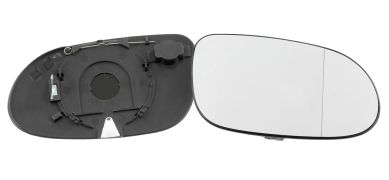 VERRE DE RÉTROVISEUR MERCEDES CLASE CLK (C208) 1997-2002 AVEC SUPPORT / ASPHÉRIQUE / DROIT