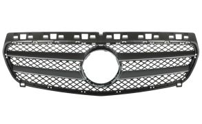 GRILLE MERCEDES CLASE A (W176) 2012-2015 FACE AVANT / GRIS / CHROMÉE 