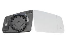 VERRE DE RÉTROVISEUR MERCEDES CLASE A (W176) 2012-2015 AVEC SUPPORT / CHAUFFANT / SIDE ASSIST / ASPHÉRIQUE / DROIT