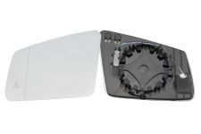 VERRE DE RÉTROVISEUR MERCEDES CLASE A (W176) 2012-2015 AVEC SUPPORT / CHAUFFANT / SIDE ASSIST / ASPHÉRIQUE / GAUCHE
