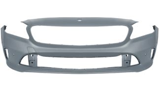 PARE-CHOCS MERCEDES CLASE A (W176) 2015-2018 AVANT / AVEC 4 CAPTEUR / AVEC PARK ASSIST / AVEC APPRET