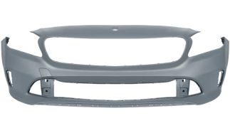 PARE-CHOCS MERCEDES CLASE A (W176) 2015-2018 AVANT / SANS TROUS MOULURES INFÉRIEURE / AVEC APPRET