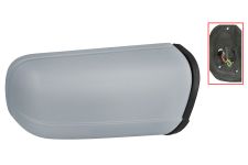 RÉTROVISEUR MERCEDES CLASE E (W210) 1995-2000 ÉLÉCTRIQUE / CHAUFFANT / RABATTABLE ÉLÉCTRIQUEMENT / CONNECTEUR RONDE / AVEC APPRET / DROIT